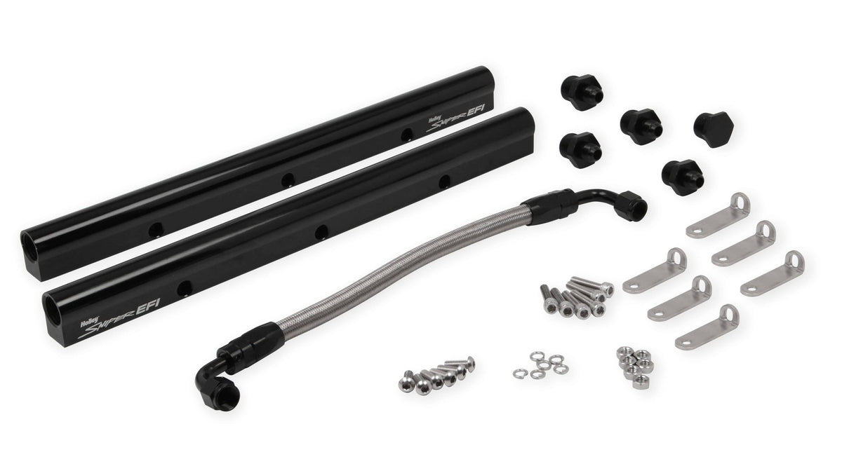 Holley EFI 850001 Sniper Hi-Ram Fabricated Fuel Rail Kit